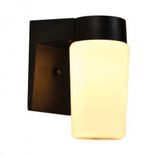 Φωτιστικό Απλίκα 1xE27 Polycarbonate Μαύρο IP54 96KYLE1W/BL